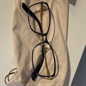 Tory Burch Blue and Gold Glasses frame
